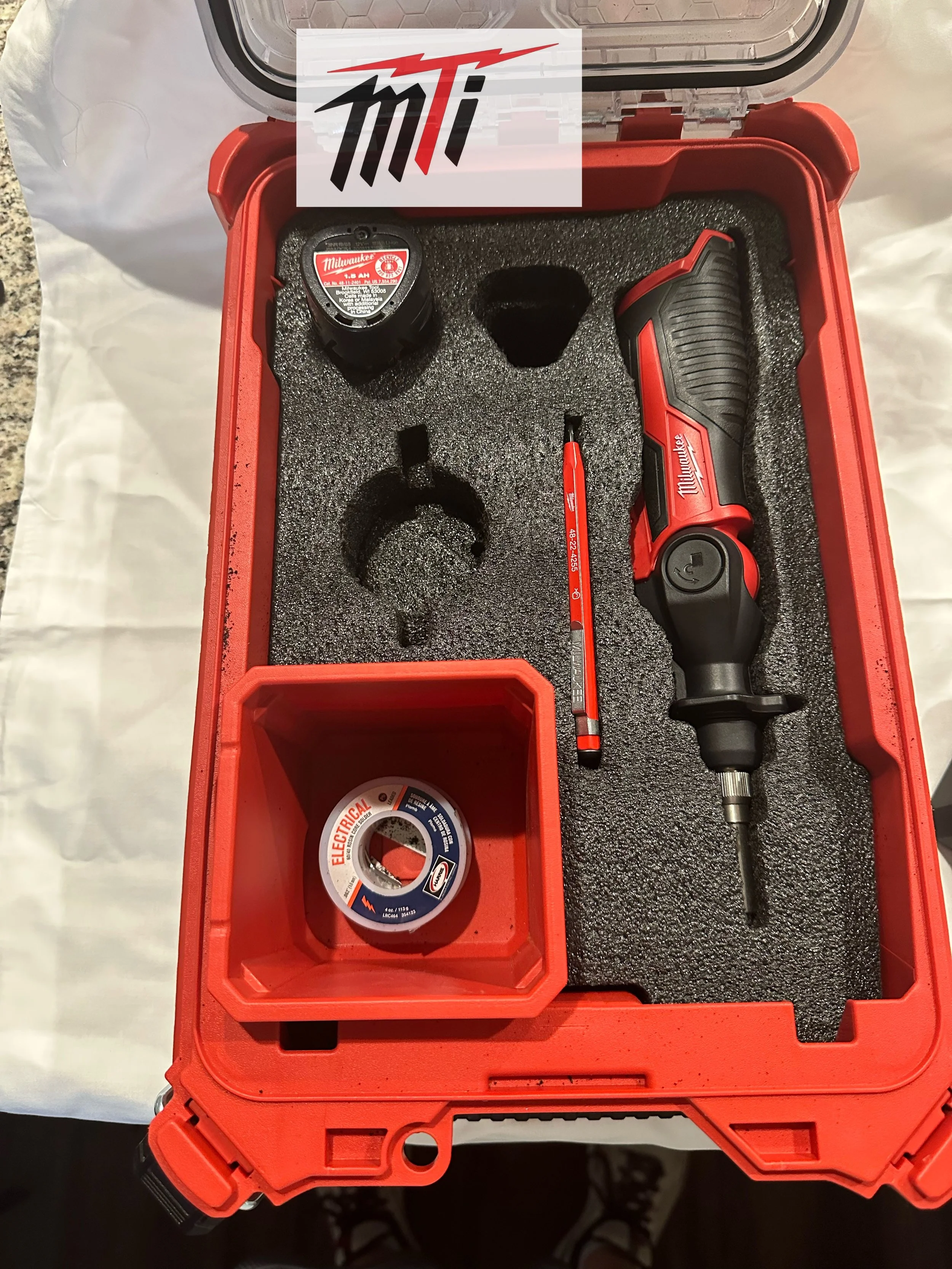 Perfect Fit: M18 Grinder 2680-20 Kaizen Foam Insert —Kaizen Foam